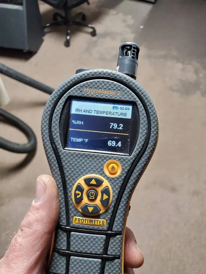 Moisture meter humidity assessment for Fire & Smoke Damage Restoration in New Windsor